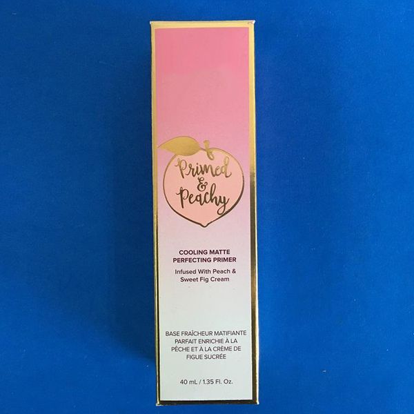 makeup primed peachy 40ml cooling matte skin perfecting primer with peach & sweet fig cream dhl 48pcs
makeup primed peachy 40ml cooling matte skin perfecting primer with peach & sweet fig cream dhl 48pcs