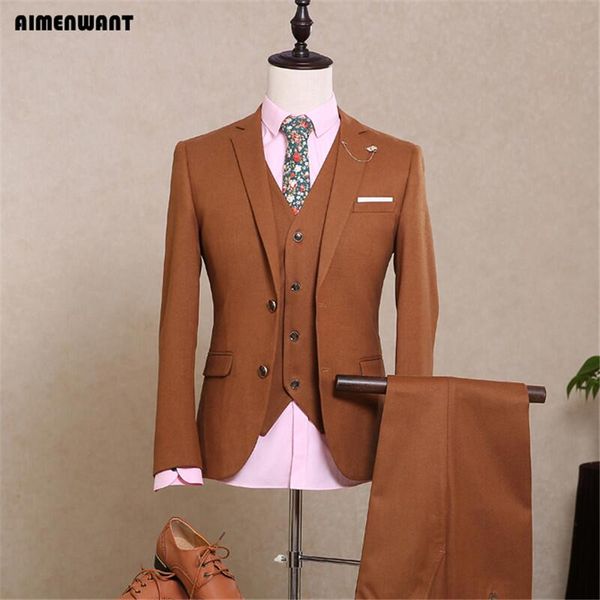 latest coat pant designs brown wedding suits for men slim fit custom groom suit prom tuxedo 3 piece blazer(jacket+pants+vest, White;black
latest coat pant designs brown wedding suits for men slim fit custom groom suit prom tuxedo 3 piece blazer(jacket+pants+vest, White;black