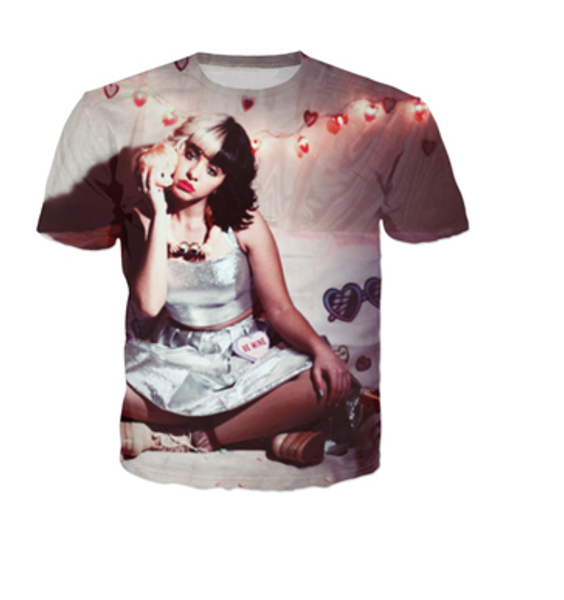 new arrival men/women elanie martinez 3d printed t-shirt summe style fashion casual t-shirt s-xxxxxxxl u512, White;black
new arrival men/women elanie martinez 3d printed t-shirt summe style fashion casual t-shirt s-xxxxxxxl u512, White;black