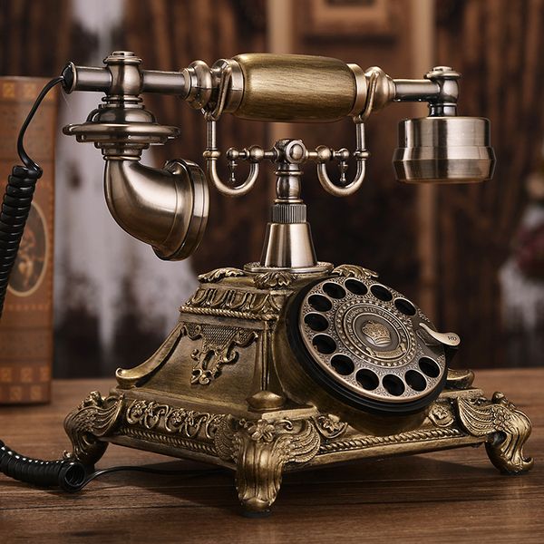 european retro antique telephone retro rotating disk landline home fashion creative american telephone
european retro antique telephone retro rotating disk landline home fashion creative american telephone