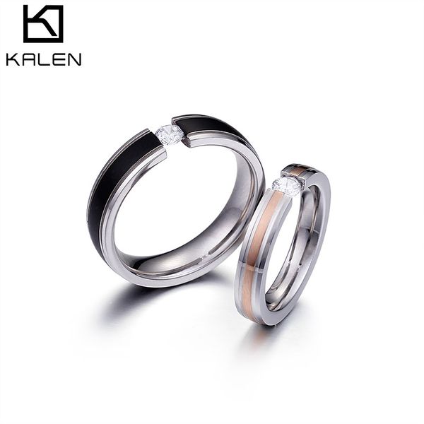 couple rings for lover's unique titanium stainless steel wedding anniversary jewelry (us size #6 to #12), Silver
couple rings for lover's unique titanium stainless steel wedding anniversary jewelry (us size #6 to #12), Silver