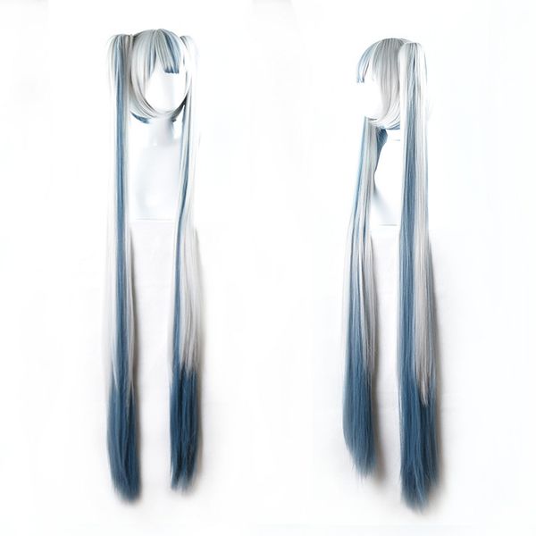 anime snow miku 2018 extra long cosplay party ombre heat resistant synthetic hair wig, Black
anime snow miku 2018 extra long cosplay party ombre heat resistant synthetic hair wig, Black