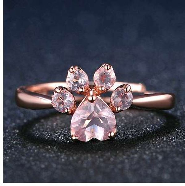 joyme cut cat dog bear's paw rose gold resizable rings for women romantic animal cz heart wedding rings, Silver
joyme cut cat dog bear's paw rose gold resizable rings for women romantic animal cz heart wedding rings, Silver
