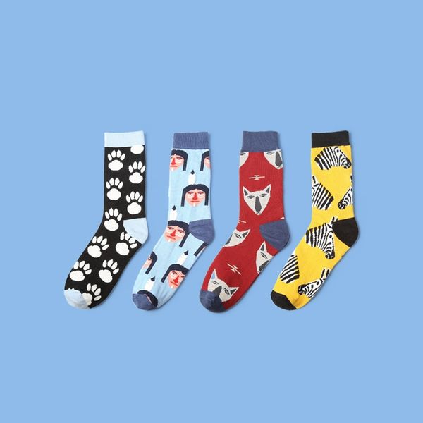 2017 men socks new arrival autumn winter 1pair men socks sweat-absorbent british style print long men's fashion cotton, Black
2017 men socks new arrival autumn winter 1pair men socks sweat-absorbent british style print long men's fashion cotton, Black