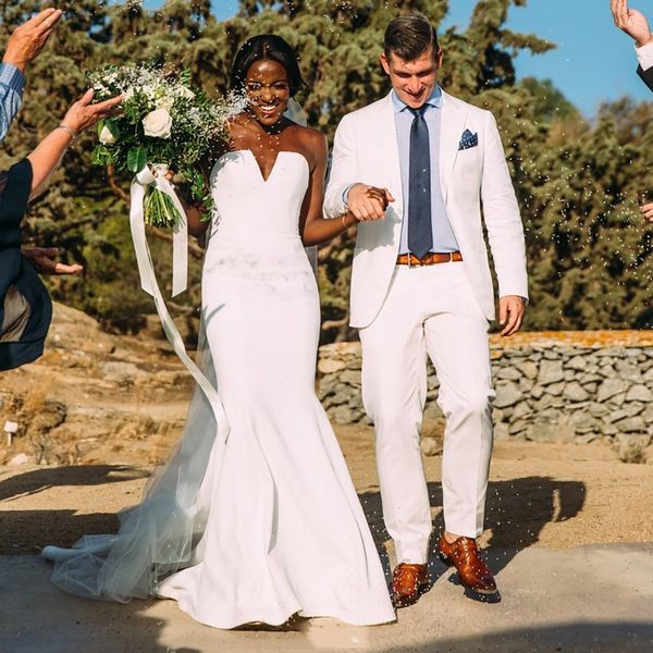 boho v neck wedding dress mermaid vestidos de novia 2018 new arribal simple bridal gown custom made romantic vintage wedding dress, White
boho v neck wedding dress mermaid vestidos de novia 2018 new arribal simple bridal gown custom made romantic vintage wedding dress, White