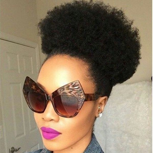 divaswigs 12inch women clip in afro curly ponytail human hair heat resistance fiber drawstring rope horse tail hairpieces, Black
divaswigs 12inch women clip in afro curly ponytail human hair heat resistance fiber drawstring rope horse tail hairpieces, Black