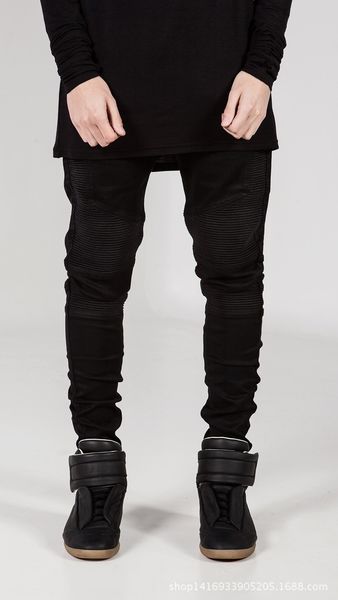 casual jeans high street jeans for men cool wear clothes ripped grey long pencil pants trousers, Blue
casual jeans high street jeans for men cool wear clothes ripped grey long pencil pants trousers, Blue