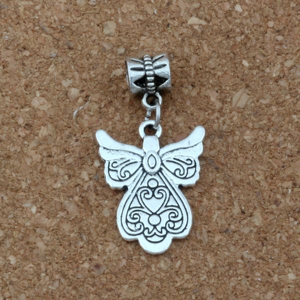 100pcs/lot dangle antiqued silver flower wing angel charm big hole beads fit european charm bracelet jewelry 17.8x34.5mm a-352a, Bronze;silver
100pcs/lot dangle antiqued silver flower wing angel charm big hole beads fit european charm bracelet jewelry 17.8x34.5mm a-352a, Bronze;silver