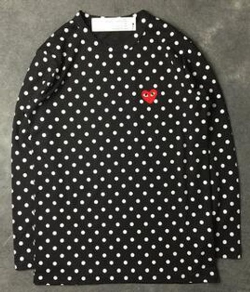 harajuku men women black red heart des play garcons cdg embroidery heart long sleeve stripe t-shirts embroidery red heart tee hoodies
harajuku men women black red heart des play garcons cdg embroidery heart long sleeve stripe t-shirts embroidery red heart tee hoodies