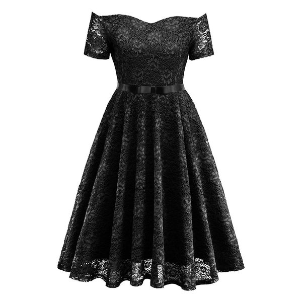 autumn lace a-line slash neck pullover plain patchwork lace vintage women dresses girls office lady female green dress, White;black
autumn lace a-line slash neck pullover plain patchwork lace vintage women dresses girls office lady female green dress, White;black
