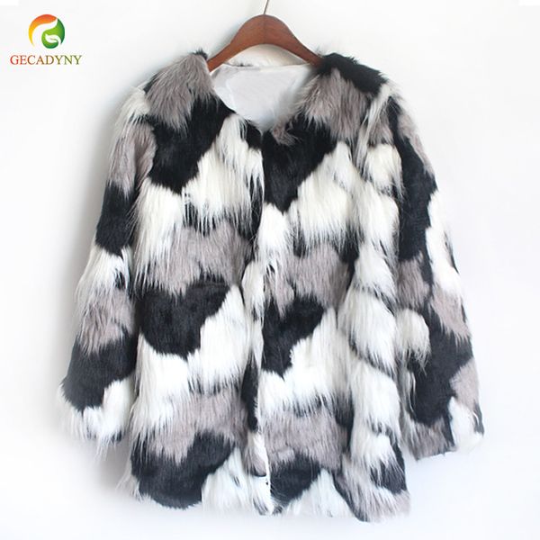 new long fake fur jacket women winter faux fur jackets woman warm artifical long coats female ladies cardigan, Black
new long fake fur jacket women winter faux fur jackets woman warm artifical long coats female ladies cardigan, Black