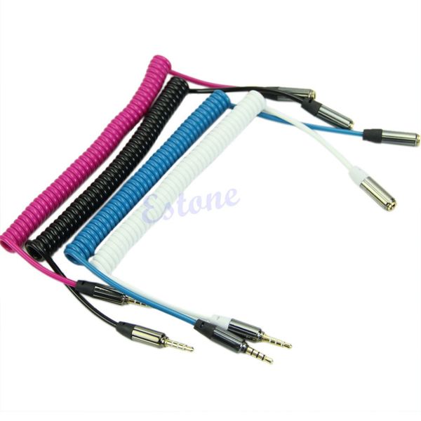 audio aux cable connector 3.5mm jack male to female spring aux extension cord spiral stereo audio cable
audio aux cable connector 3.5mm jack male to female spring aux extension cord spiral stereo audio cable