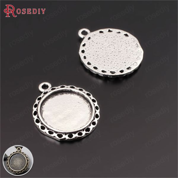 20pcs inside 15mm antique silver alloy round cabochon beads cameo seings bezels trays jewelry findings necklace accessories, Black
20pcs inside 15mm antique silver alloy round cabochon beads cameo seings bezels trays jewelry findings necklace accessories, Black