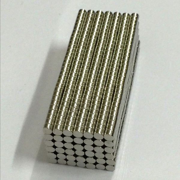 100pcs 3mm x 2mm n50 magnetic materials neodymium magnet mini small round disc, Black
100pcs 3mm x 2mm n50 magnetic materials neodymium magnet mini small round disc, Black