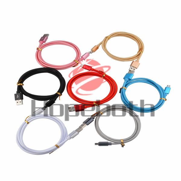 

1m 2m 3m 3ft 6ft 10ft v8 type c reinforcing nylon braid usb cables charging data micro usb cables charging data sync cords