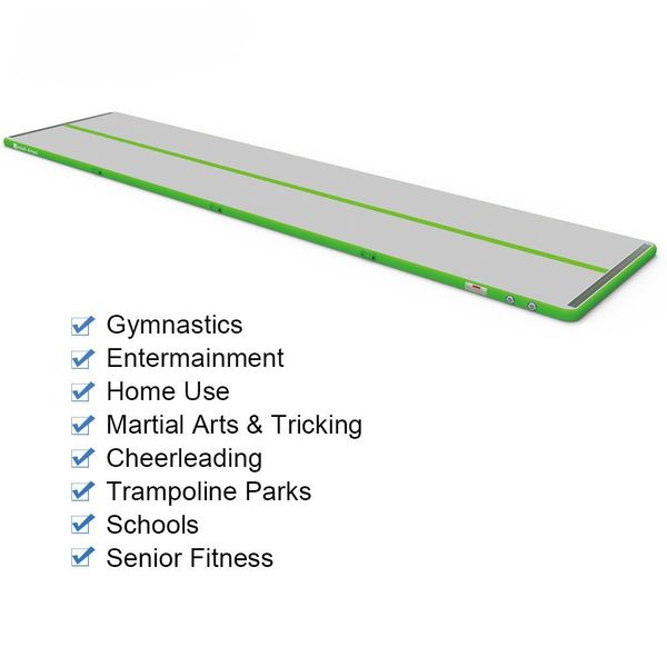 6x1x0.1m inflatable gymnastics mattress gym tumble airtrack floor tumbling air track
6x1x0.1m inflatable gymnastics mattress gym tumble airtrack floor tumbling air track