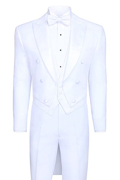 white groomsmen peak lapel groom tuxedos tailcoat/morning style men suits wedding/prom man blazer( jacket+pants+vest+bow tie )m197, Black;gray
white groomsmen peak lapel groom tuxedos tailcoat/morning style men suits wedding/prom man blazer( jacket+pants+vest+bow tie )m197, Black;gray