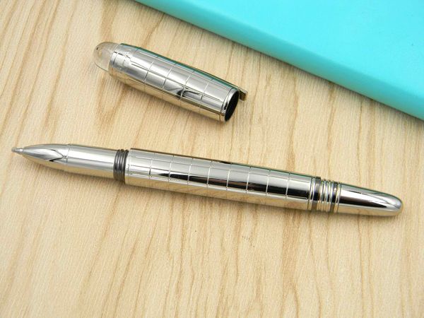 luxurious High-end office gift metal Silver Crystal Head Rotate stainless steel line Writing Supplies ROLLERball PEN
luxurious High-end office gift metal Silver Crystal Head Rotate stainless steel line Writing Supplies ROLLERball PEN