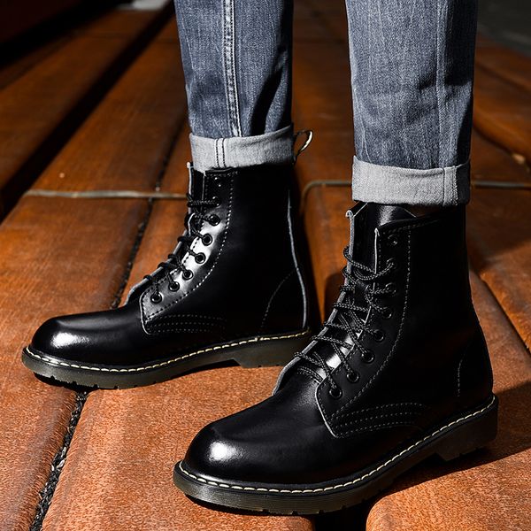 new youth men shoes winter super warm waterproof antiskid retro martin boots fashion youth casual men ankles boots men sneakers, Black
new youth men shoes winter super warm waterproof antiskid retro martin boots fashion youth casual men ankles boots men sneakers, Black