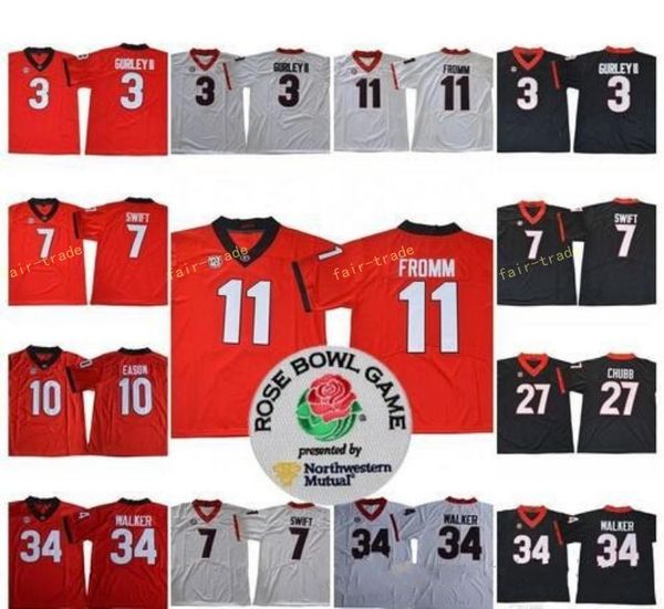 NCAA Georgia Bulldogs 1 Justin Fields 3 Roquan Smith 7 DAndre Swift 10 Jacob Eason 11 Jake Fromm 2018 Rose Bowl Championship Jersey
NCAA Georgia Bulldogs 1 Justin Fields 3 Roquan Smith 7 DAndre Swift 10 Jacob Eason 11 Jake Fromm 2018 Rose Bowl Championship Jersey