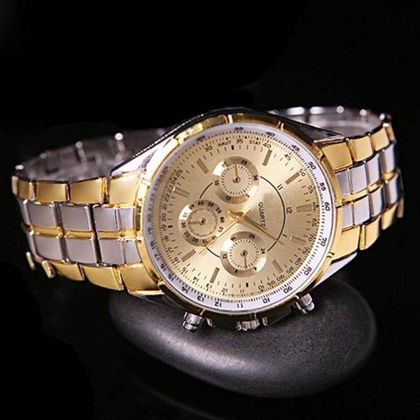 sanwood men fashion casual businss stainless steel band analog quartz wrist watch, Slivery;brown
sanwood men fashion casual businss stainless steel band analog quartz wrist watch, Slivery;brown