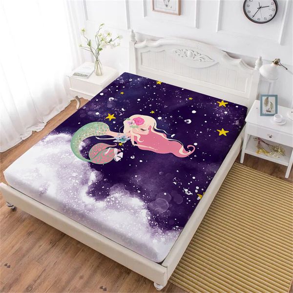girls cartoon bed sheet colorful mermaid print fitted sheet kids sweet bedclothes deep pocket mattress cover home decor d40
girls cartoon bed sheet colorful mermaid print fitted sheet kids sweet bedclothes deep pocket mattress cover home decor d40