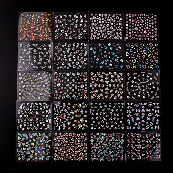 48 sheets 3d nail sticker random colorful black white 3 flower butterfly series stereoscopic nail sticker decoration
48 sheets 3d nail sticker random colorful black white 3 flower butterfly series stereoscopic nail sticker decoration