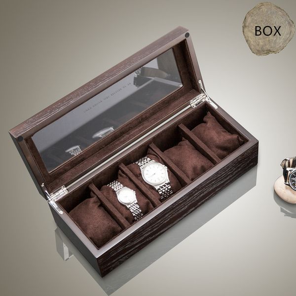 5 slots luxury wood watch storage box with window pewter veneer watch display case fashion jewelry gift boxes a031, Black;blue
5 slots luxury wood watch storage box with window pewter veneer watch display case fashion jewelry gift boxes a031, Black;blue
