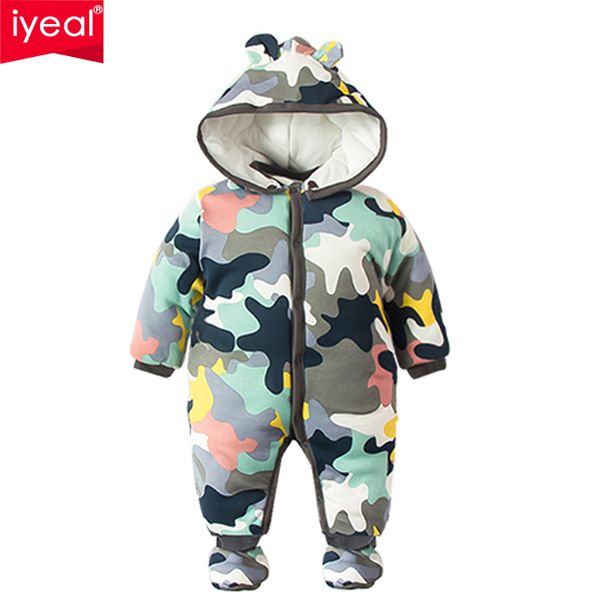 iyeal 2018 new baby rompers winter thick warm baby boy clothing camo long sleeve hooded jumpsuit kids newborn outwear for 0-12m, Blue
iyeal 2018 new baby rompers winter thick warm baby boy clothing camo long sleeve hooded jumpsuit kids newborn outwear for 0-12m, Blue