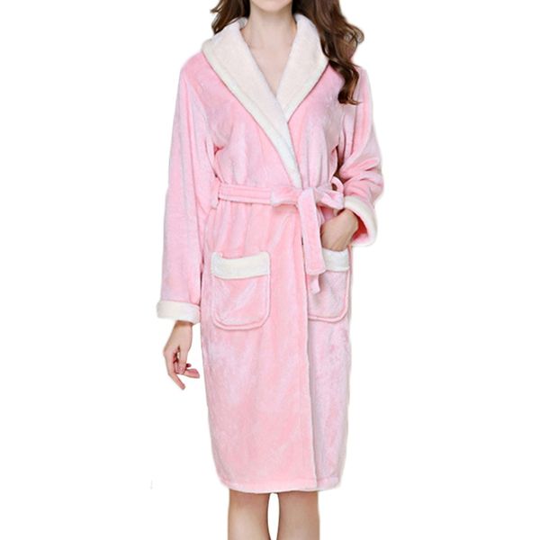 autumn winter women robes sleepwear women robes flannel thick warm bathrobes fleece lady robe warm lounge nightwear, Black;red
autumn winter women robes sleepwear women robes flannel thick warm bathrobes fleece lady robe warm lounge nightwear, Black;red