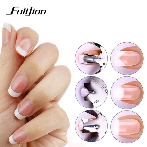 fulljion nail easy french line edge cutter stainless nail art tips smile tool edge trimmer styling form template smile tools, Black
fulljion nail easy french line edge cutter stainless nail art tips smile tool edge trimmer styling form template smile tools, Black