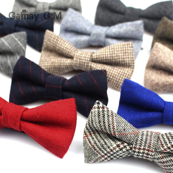 new wool bowties for wedding business butterfly solid color bow tie for men woolen cravat england style striped bow ties, Black;blue
new wool bowties for wedding business butterfly solid color bow tie for men woolen cravat england style striped bow ties, Black;blue