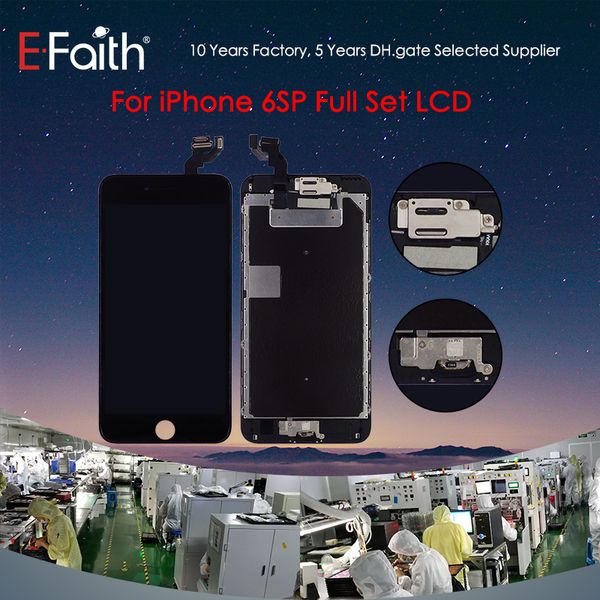 Black LCD Display For iPhone 6S Plus 5.5 inch Touch Screen with Digitizer Bezel Frame+Home Button+Front Camera Full Assembly & Free Shipping
Black LCD Display For iPhone 6S Plus 5.5 inch Touch Screen with Digitizer Bezel Frame+Home Button+Front Camera Full Assembly & Free Shipping