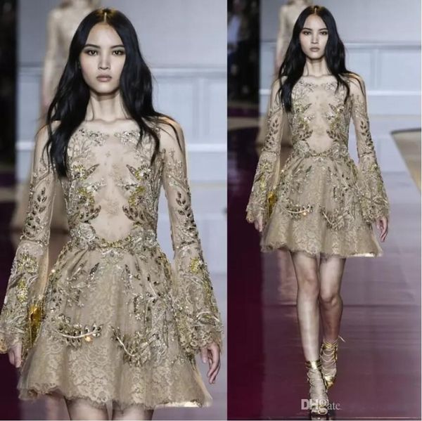 zuhair murad последние короткие платья выпускного вечера с длинным рукавом кружева аппликация бисер вечерние платья линии драгоценности шеи, Black
zuhair murad последние короткие платья выпускного вечера с длинным рукавом кружева аппликация бисер вечерние платья линии драгоценности шеи, Black
