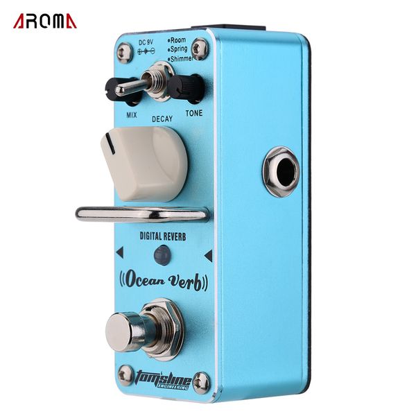 aroma aov-3 ocean verb efecto reverb digital eléctrica guitarras efecto pedal mini efecto simple con true bypass guitarras piezas
aroma aov-3 ocean verb efecto reverb digital eléctrica guitarras efecto pedal mini efecto simple con true bypass guitarras piezas