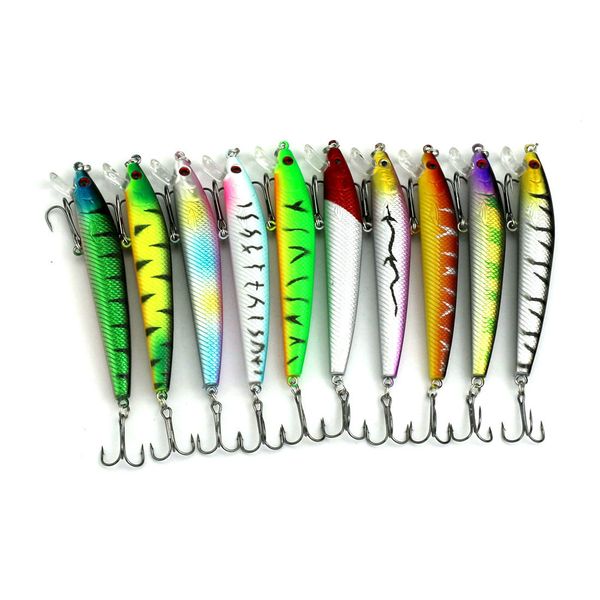10pcs fishing lures ater kit set 9.5cm 8.5gfor saltwater freshwater bass trout walleye salmon musky fishing
10pcs fishing lures ater kit set 9.5cm 8.5gfor saltwater freshwater bass trout walleye salmon musky fishing
