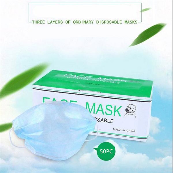 50pc nail supplies disposable thick mask three layers of thick filter paper non-woven dustproof box, Silver
50pc nail supplies disposable thick mask three layers of thick filter paper non-woven dustproof box, Silver