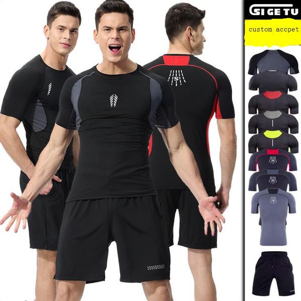 fitness suit male dry training running suit basketball suit sport two piece size s-3xl, White;black
fitness suit male dry training running suit basketball suit sport two piece size s-3xl, White;black
