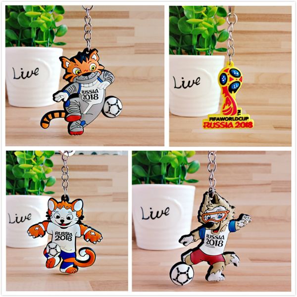 new fashion russian world cup national football soccer pvc key chain souvenir creative mascot pendant keychains
new fashion russian world cup national football soccer pvc key chain souvenir creative mascot pendant keychains