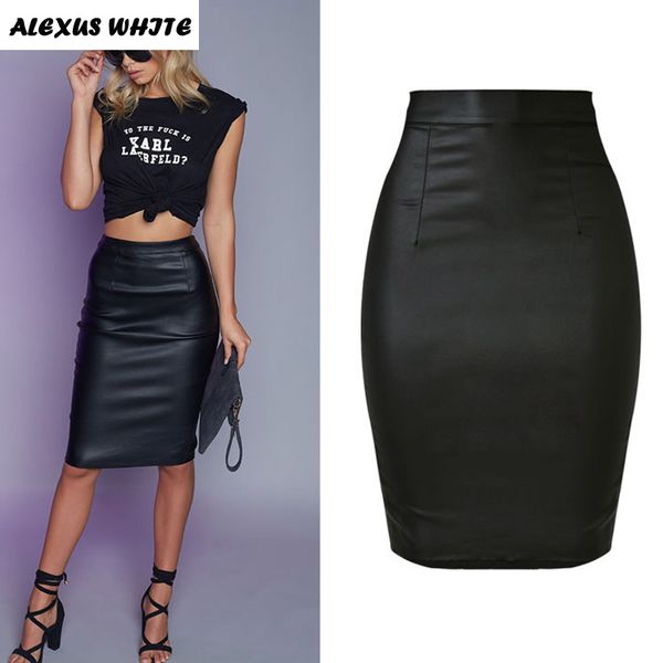 faux leather punk skirt female 2017 autumn women's slim elastic pencil skirts motorcycle back zipper split skirt black xxxl
faux leather punk skirt female 2017 autumn women's slim elastic pencil skirts motorcycle back zipper split skirt black xxxl