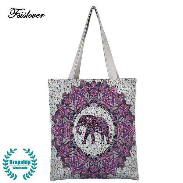 fsislover harajuku style colorful elephant painting shoulder bag women large capacity shopping bag female casual tote handbag
fsislover harajuku style colorful elephant painting shoulder bag women large capacity shopping bag female casual tote handbag