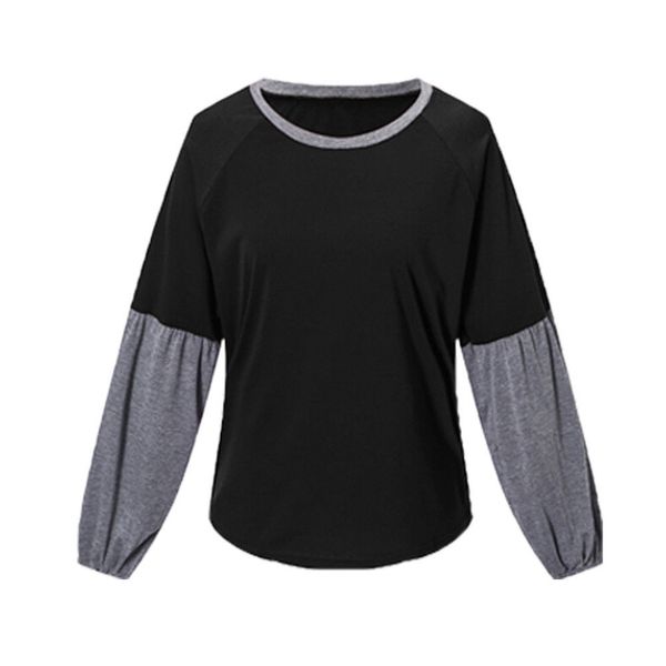 ladies casual lantern sleeve pullover tee shirt women autumn long sleeve o-neck loose t-shirts, White
ladies casual lantern sleeve pullover tee shirt women autumn long sleeve o-neck loose t-shirts, White