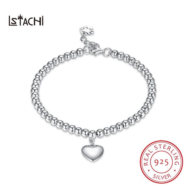 lstachi 925 sterling sliver bracelet sweet romantic fashion bangles beads heart shape s925 sliver wrist accessories fine jewelry, Golden;silver
lstachi 925 sterling sliver bracelet sweet romantic fashion bangles beads heart shape s925 sliver wrist accessories fine jewelry, Golden;silver