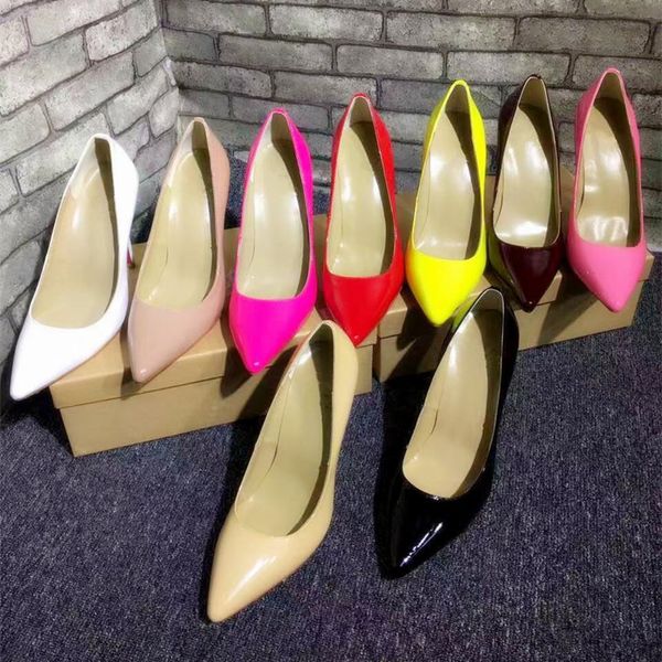 designer chris womens high heels,ladies pumps women pink shoes patent leather heel ing, Black
designer chris womens high heels,ladies pumps women pink shoes patent leather heel ing, Black