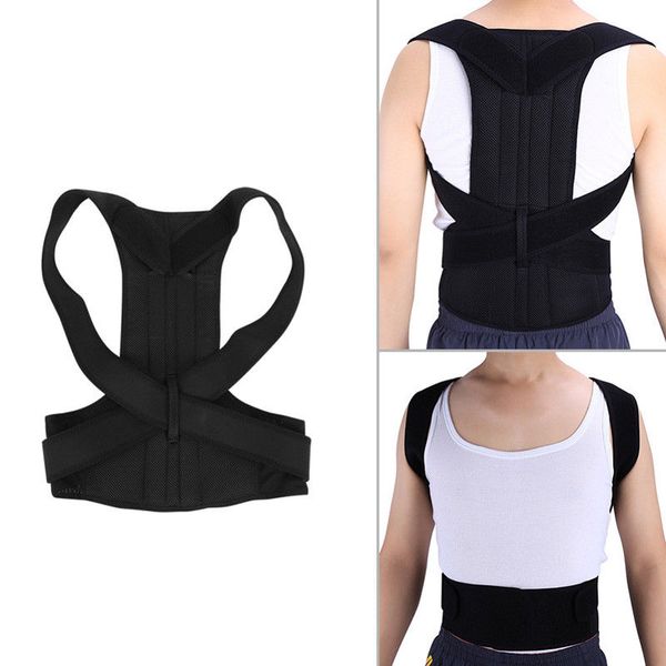 kylin sport adjustable corset back posture corrector therapy shoulder lum back correction belt tape trap ing, Black;blue
kylin sport adjustable corset back posture corrector therapy shoulder lum back correction belt tape trap ing, Black;blue