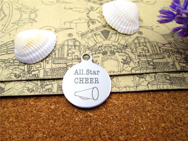 40pcs--"all star cheer"stainless steel charms more style for choosing diy charms pendants for necklace, Bronze;silver
40pcs--"all star cheer"stainless steel charms more style for choosing diy charms pendants for necklace, Bronze;silver