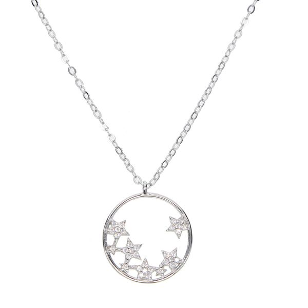 geometric round pendant with cz star engraved star lovely necklace for women girl 2018 christmas gift 925 sterling silver
geometric round pendant with cz star engraved star lovely necklace for women girl 2018 christmas gift 925 sterling silver