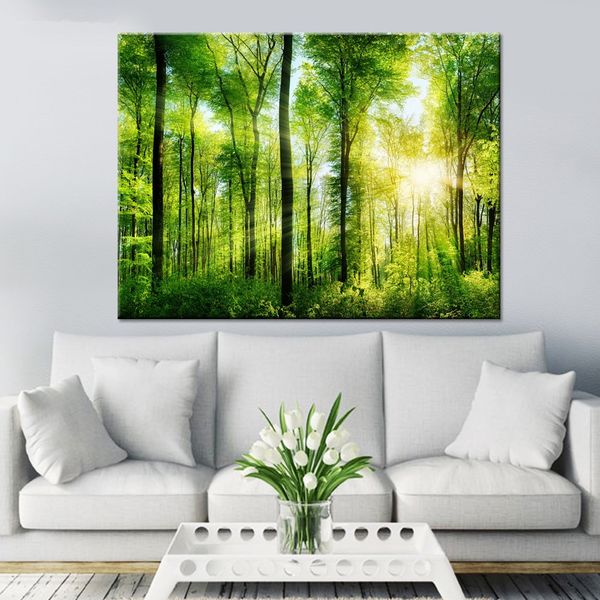 canvas hd print painting wall art home decor 1 piece/pcs lush forest tree nature landscape poster living room pictures
canvas hd print painting wall art home decor 1 piece/pcs lush forest tree nature landscape poster living room pictures