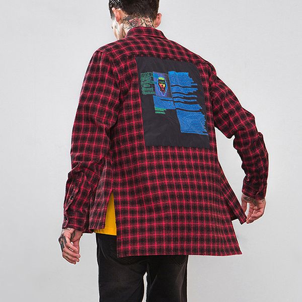 plegie oversized check long sleeve casual shirt 2018 autumn & winter fashion hip hop men plaid flannel check shirts dropshipping, White;black
plegie oversized check long sleeve casual shirt 2018 autumn & winter fashion hip hop men plaid flannel check shirts dropshipping, White;black