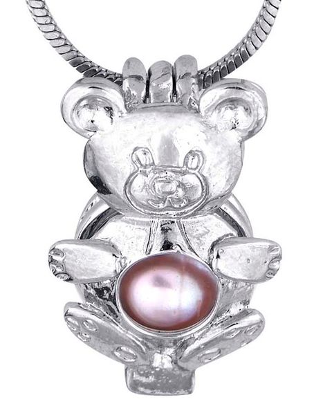 animal shape tiny bear love pearl pendant fit necklace jewelry great beautiful gift for child p435267611, Silver
animal shape tiny bear love pearl pendant fit necklace jewelry great beautiful gift for child p435267611, Silver